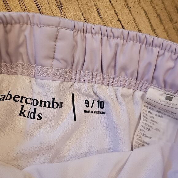 Abercrombie Kids Light Purple Shorts Size 9/10 - Picture 2 of 6